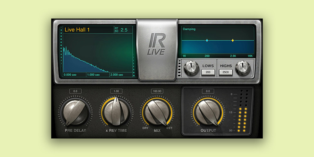 Waves IR-Live Convolution Reverb