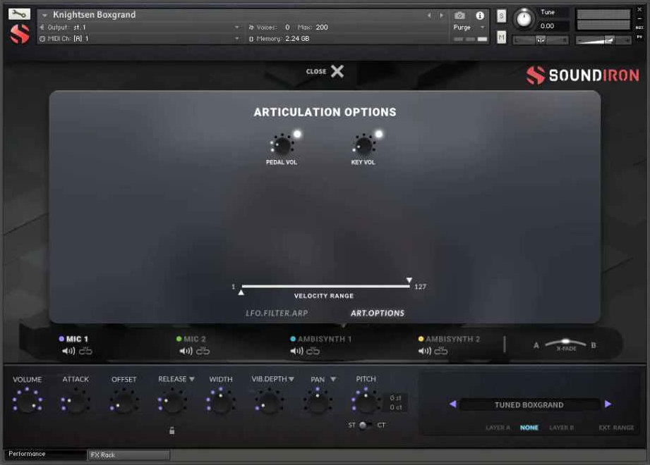 Delphi Piano #2: The Knightseen Box Grand - Articulation Opt.
