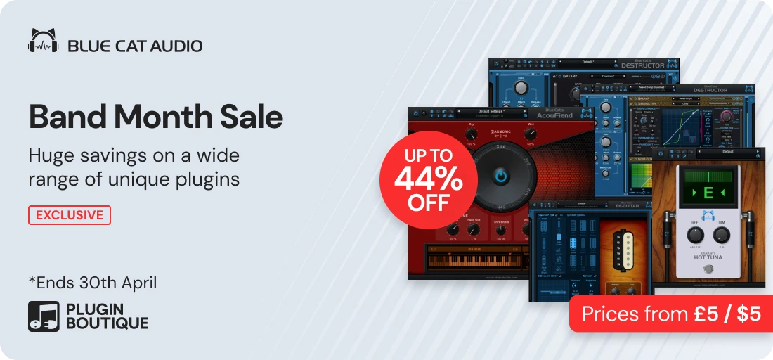 Blue Cat Audio Band Month Sale (Exclusive)