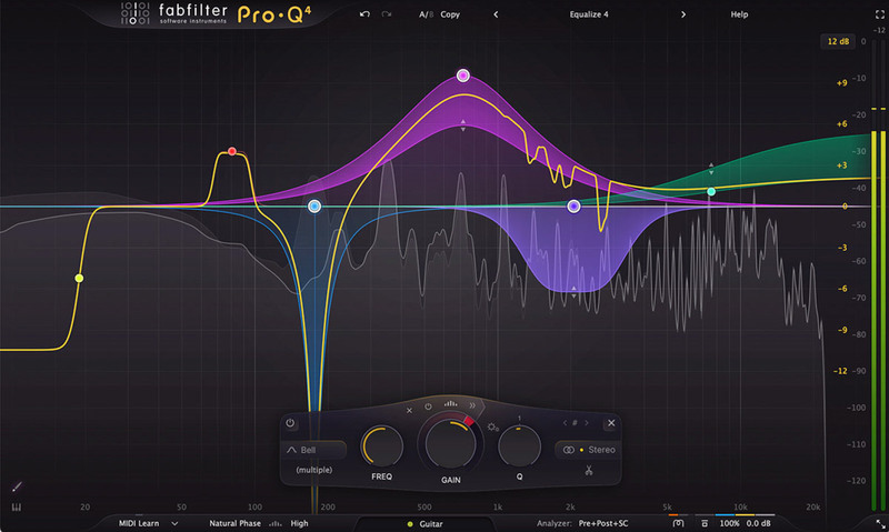 FabFilter Pro-Q Main User Interface