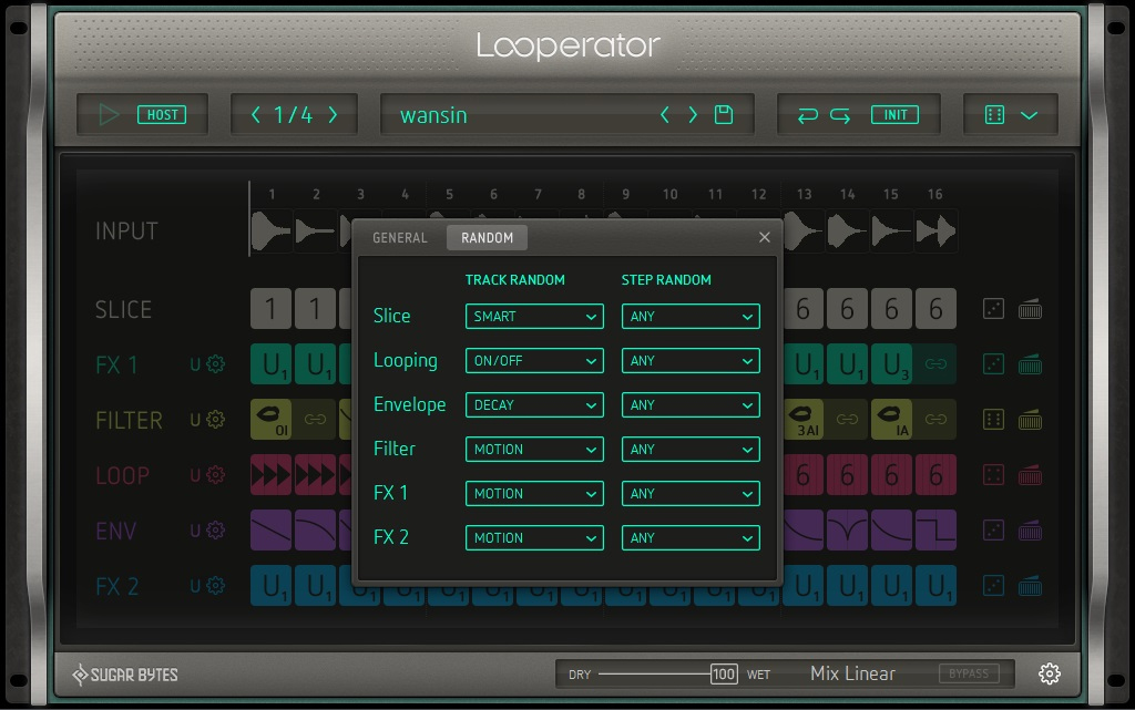 Looperator - User Interface 4