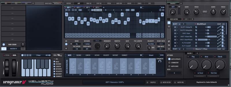 Vengeance Sounds VPS Avenger 2 - Arp Randomizer
