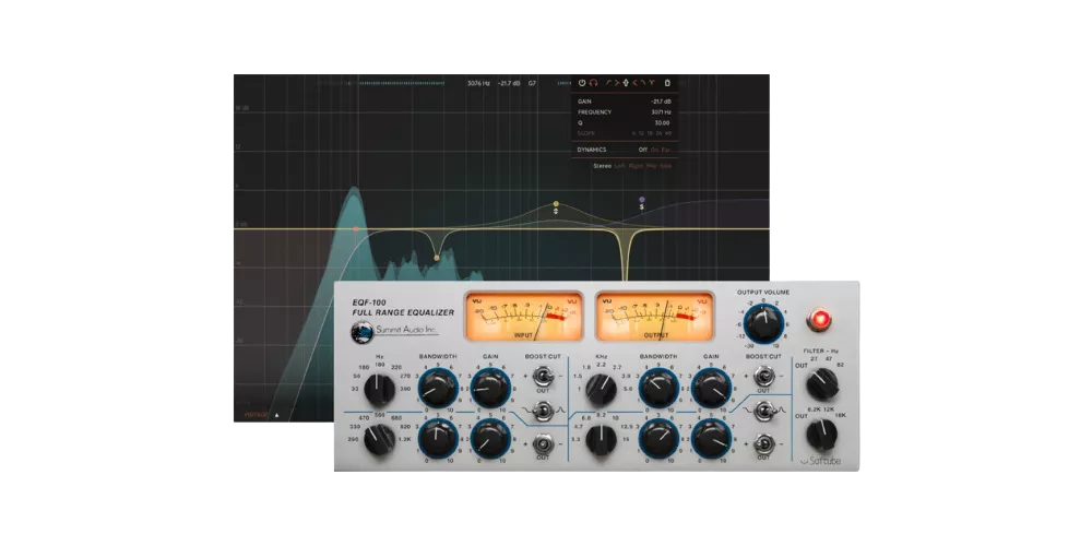 Softube Equalizers & Summit Audio EQF-100 Bundle