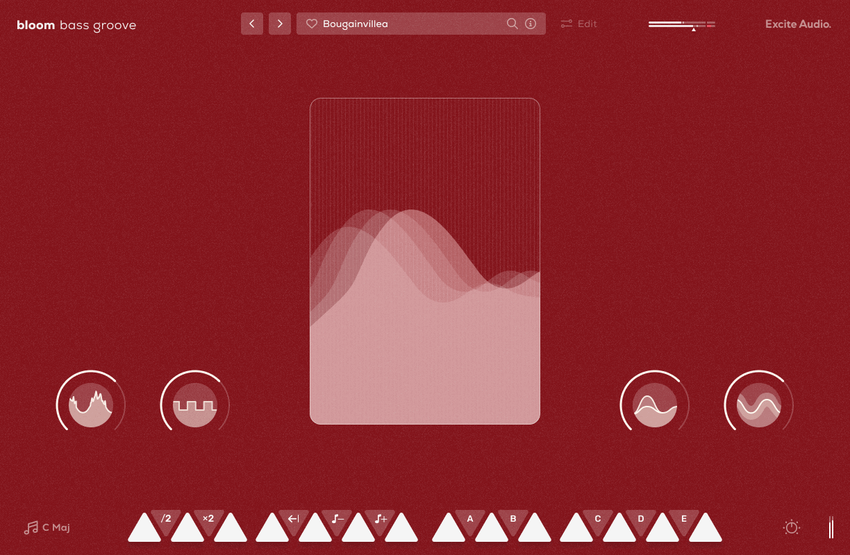 Bloom Bass Groove - Play Page