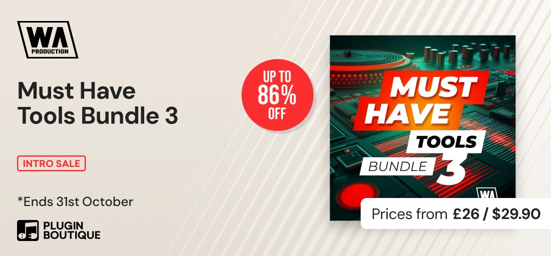 W.A. Production Must Have Tools Bundle 3 Intro Sale