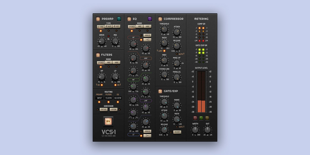 VCS-1 All-In One Channel Strip product image