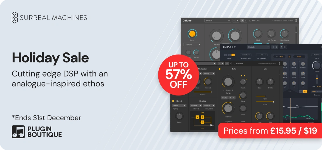 Surreal Machines Holiday Sale