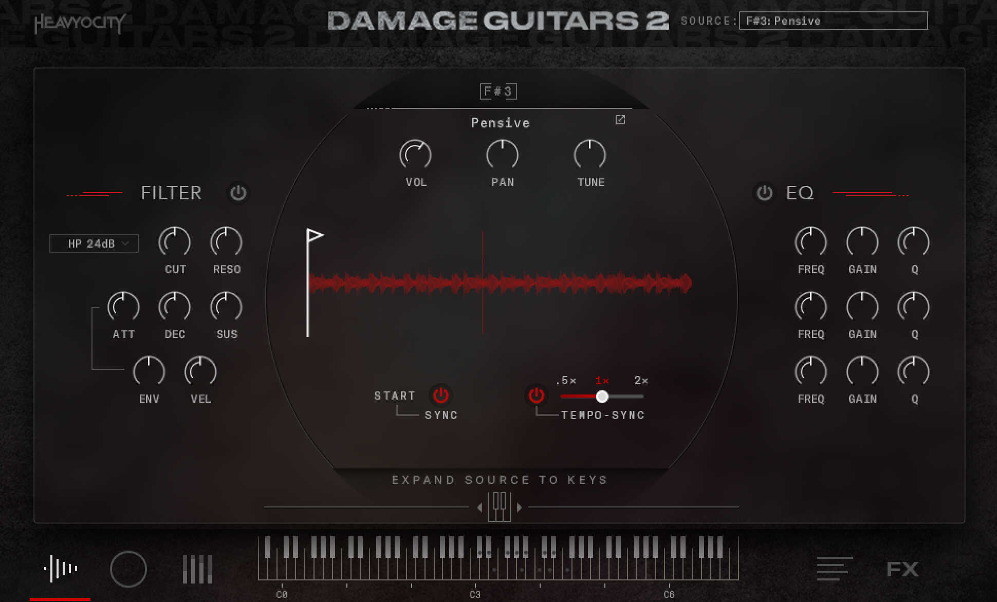 Heavyocity Damage Guitars 2 - UI 2