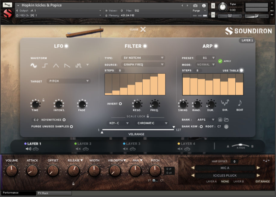 Hopkin Instrumentarium: Icicles & Pop Ice - UI 2