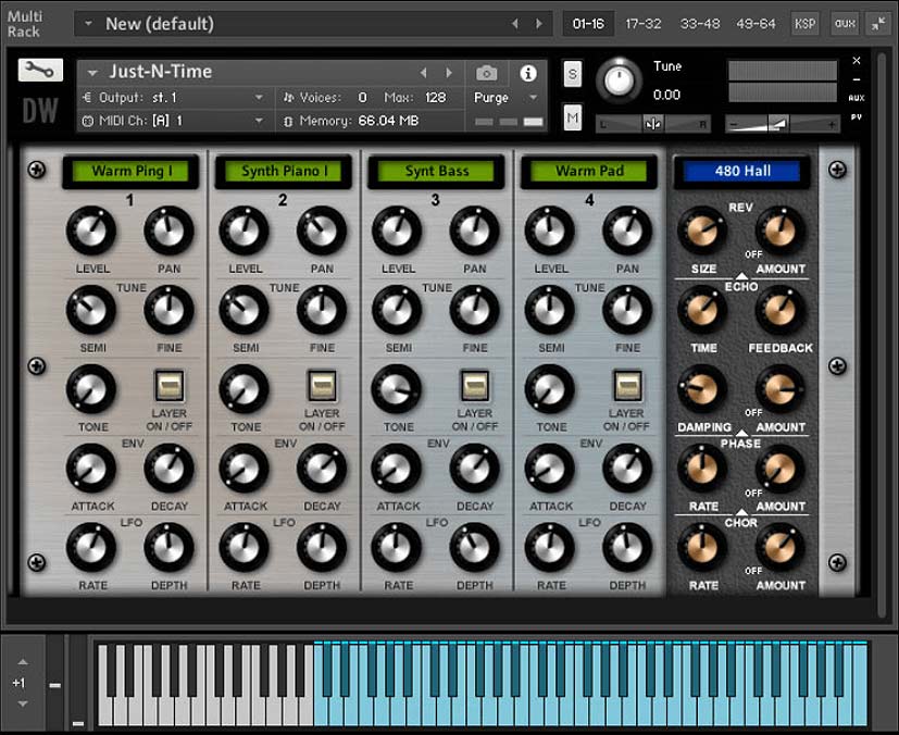 Loot Audio Monopolyphonix - User Interface