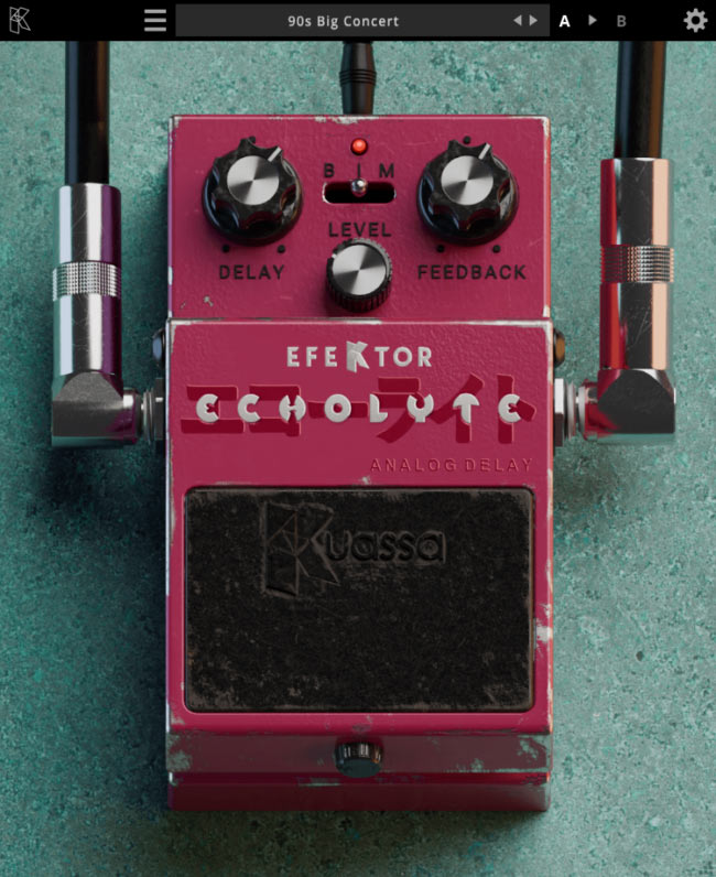 EFEKTOR Echolyte GUI