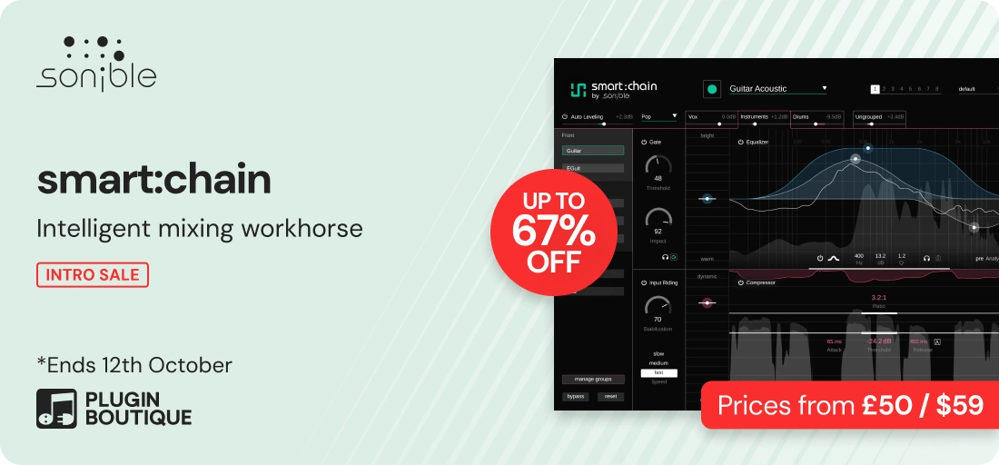 sonible smart:chain Intro Sale