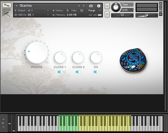 The Amazonic AMA I Texture - UI 2