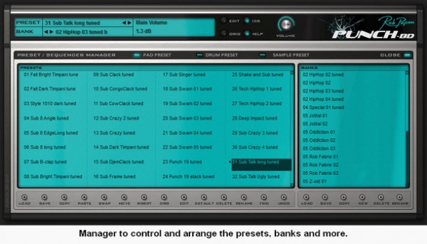 Punch BD User Interface