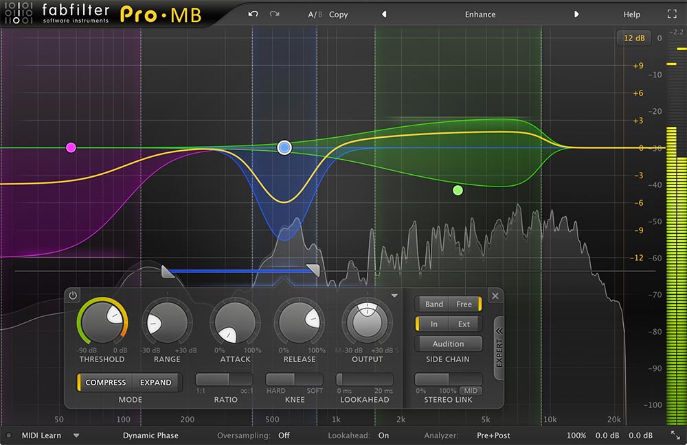 FabFilter Pro-MB - User Interface