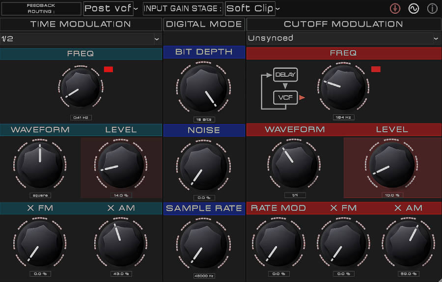 Erica Synths X Ninja Tune - Zen Delay Virtual - LFO Control