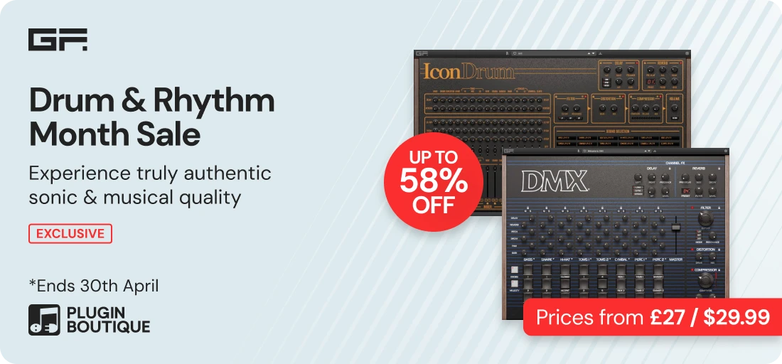 GForce Drum & Rhythm Month Sale (Exclusive)