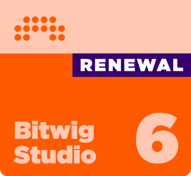 Bitwig Studio 12 Month Upgrade Plan interface