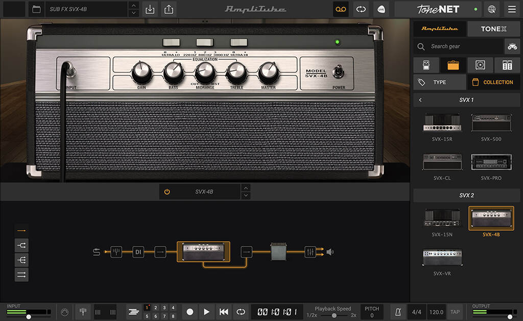 AmpliTube SVX 2
