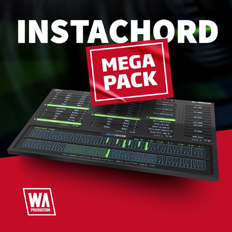 W.A. Production InstaChord Mega Pack - Square