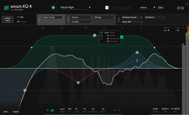 Get 54% off smart:EQ 4 by sonible. The discounted price is $59.