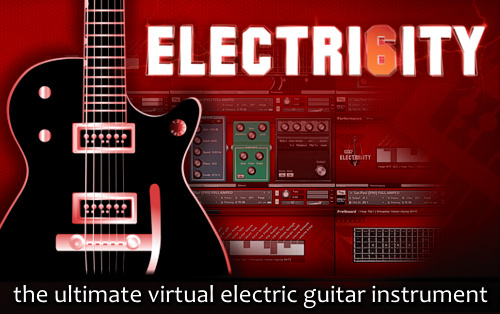 DTM・DAW VIR2 ELECTRI6ITY Electri6ity | Vir2 Instruments - Kontakt Electric Guitar Library