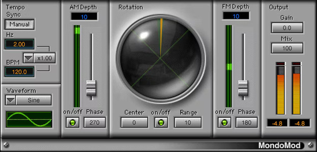 MondoMod interface