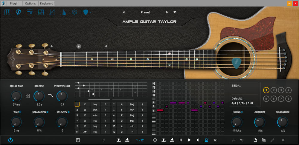Ample Guitar T - UI 2