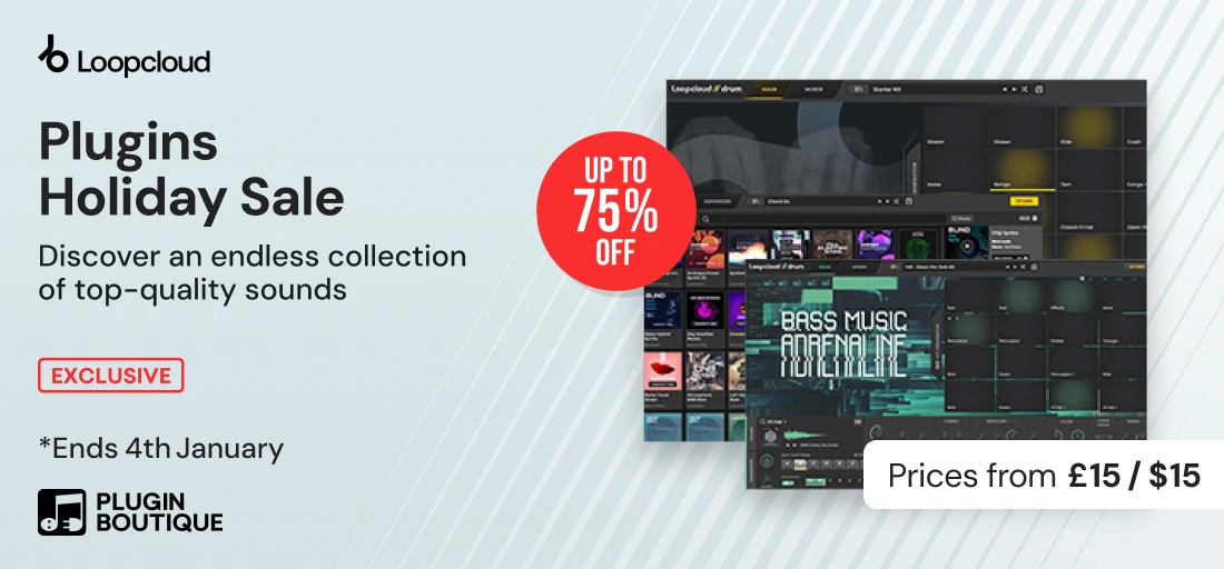 Loopcloud Plugins Holiday Sale (Exclusive)