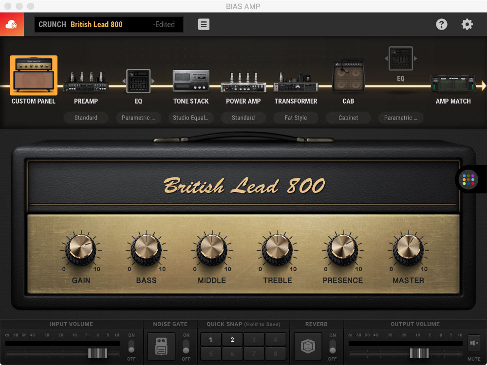 User Interface - Custom Panel 1
