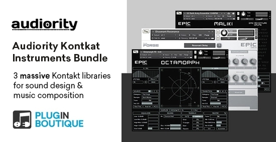 Audiority Kontakt Instruments Bundle interface