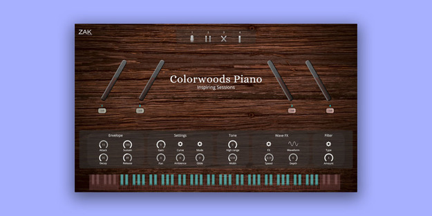 Colorwoods Piano screenshot