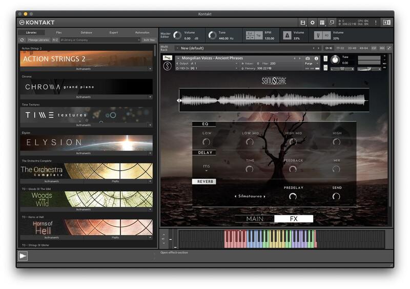 Sonuscore Mongolian Voices - Ancient Phrases - FX