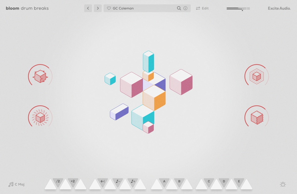Bloom Drum Breaks - Play Page