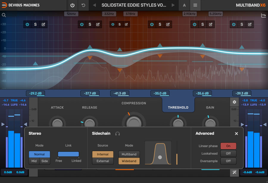 Multiband X6 - Advanced UI