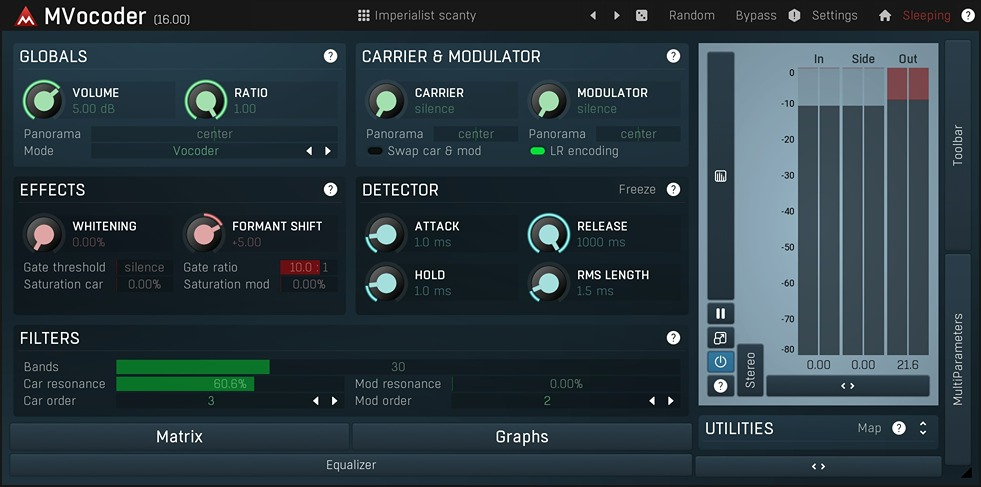 MVocoder UI Image