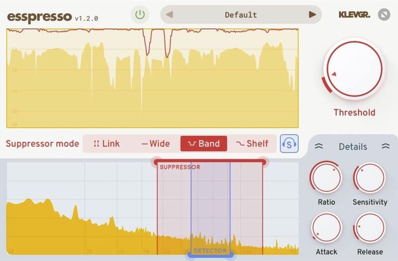 Klevgrand Esspresso - GUI