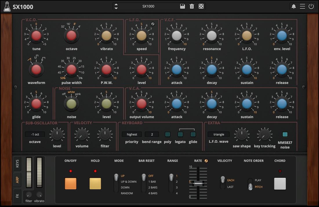 AudioThing SX1000 - UI 2