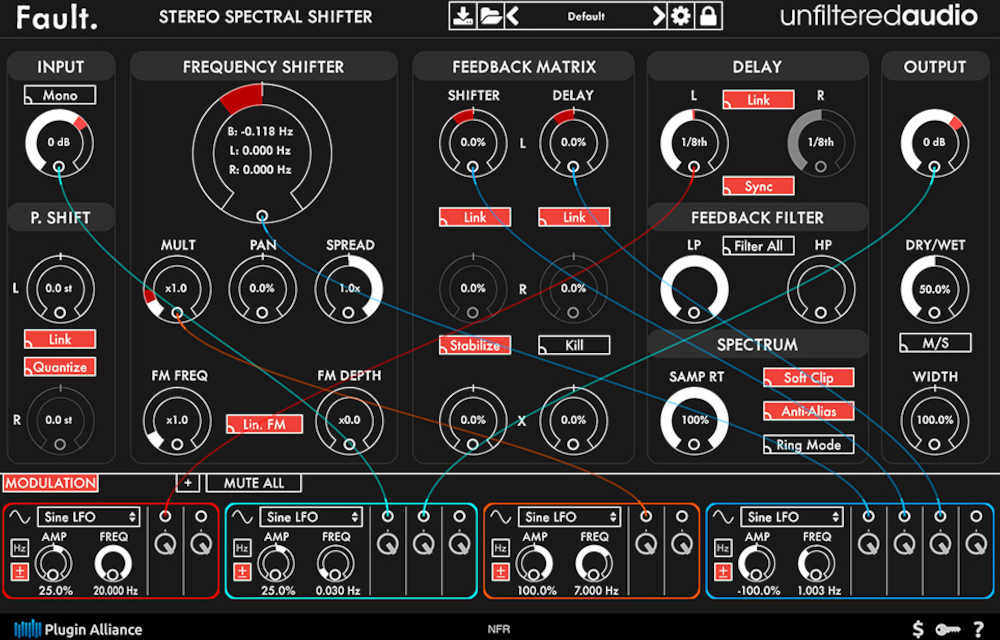 Unfiltered Audio Fault - UI 1