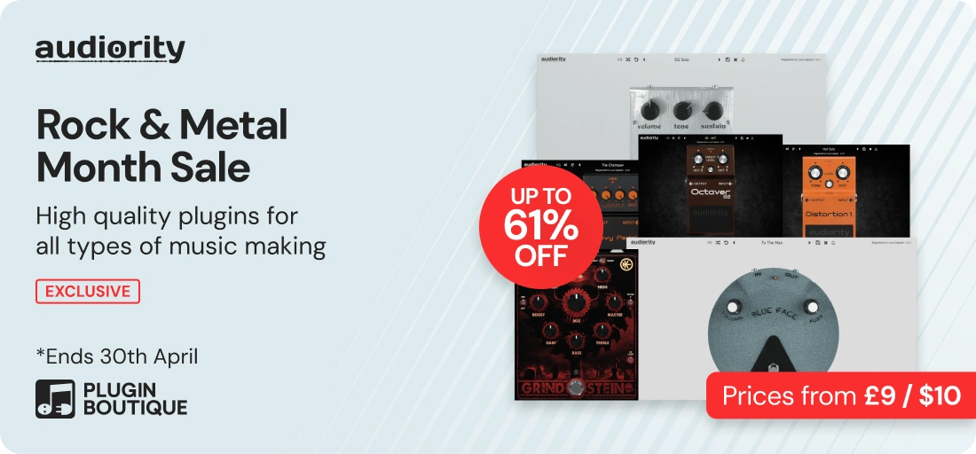 Audiority Rock & Metal Month Sale (Exclusive)