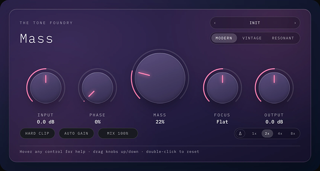 The Tone Foundry Mass
