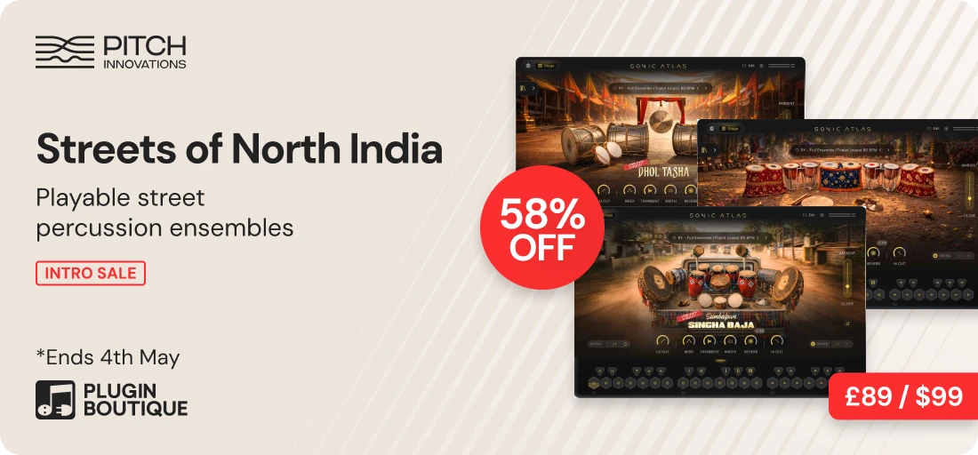Pitch Innovations Sonic Atlas Streets of North India Intro Sale