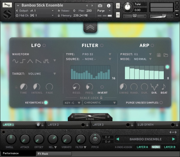 Bamboo Stick Ensemble 03 - LFO/Filter/Arp