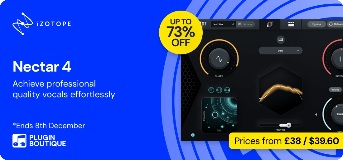 iZotope Nectar 4 Black Friday Sale