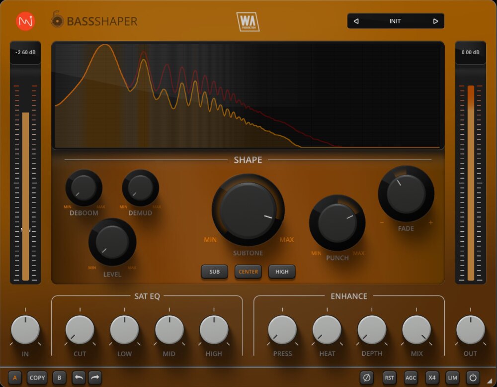 W.A. Production BassShaper - UI
