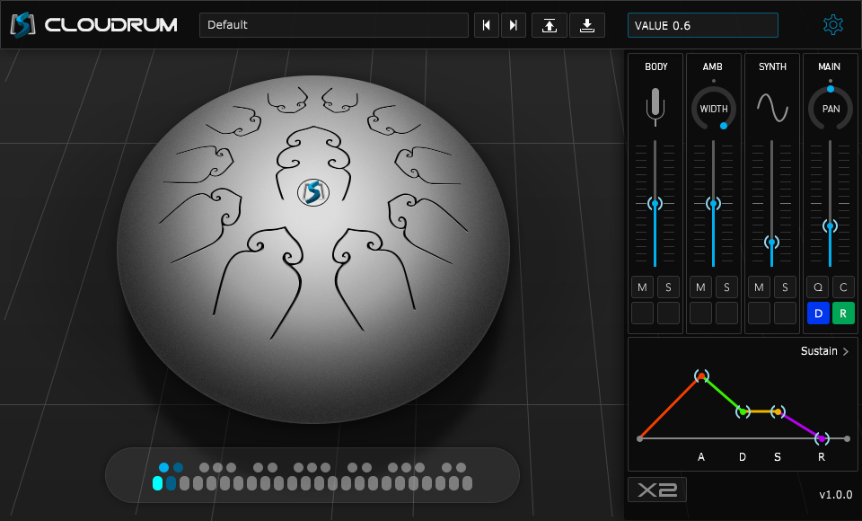 Ample Percussion Cloudrum