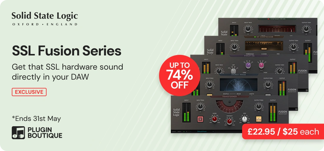 Solid State Logic SSL Fusion Series 'Mastering Month' Sale (Exclusive)