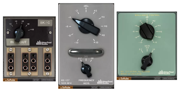 Abbey Road Studios Brilliance Pack interface
