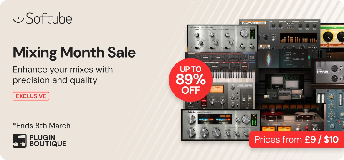 Softube Mixing Month Sale (Exclusive)
