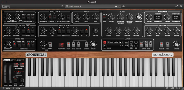 Prophet~5 のセールバナー